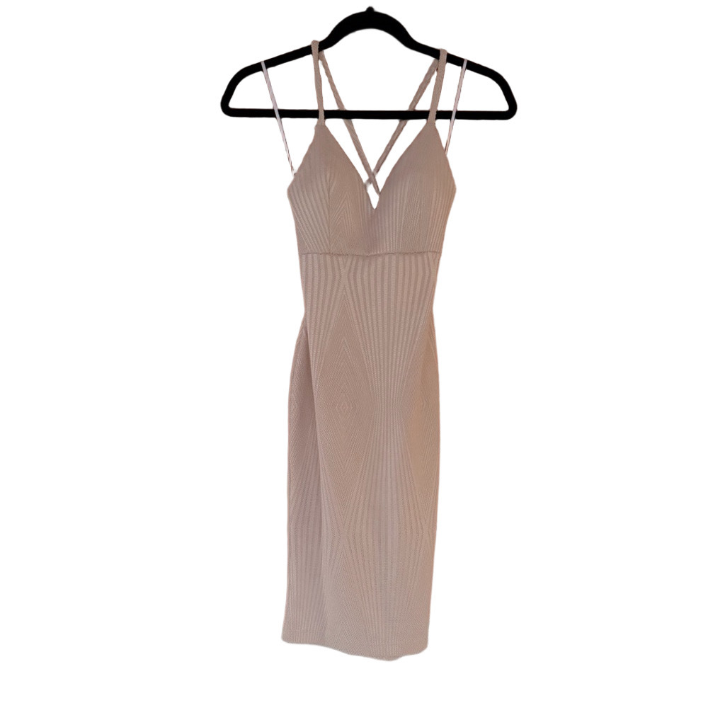 Windsor Cream Strappy Dress
